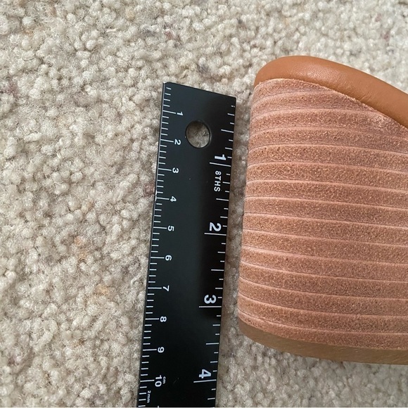 Kork Ease Haya Pink Suede Chunky Heeled Sandals Size 6 - Picture 6 of 11